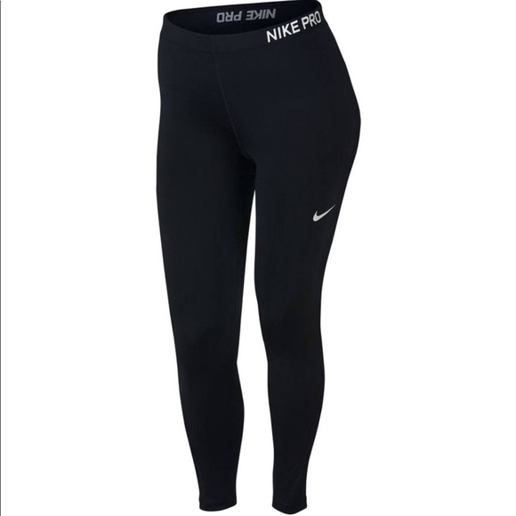 black nike leggings plus size